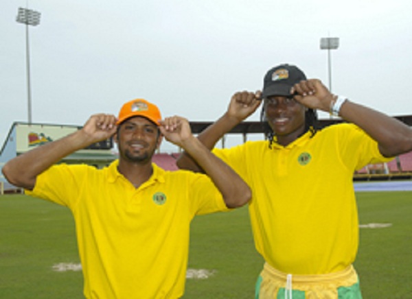 Assad Fudadin and Steven Jacobs show off their Super Caps Randy Brooks photo