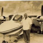 capt george grandsoult with his islander 8r gdj