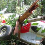 Recent aircraft crash near Olive Creek, Guyana