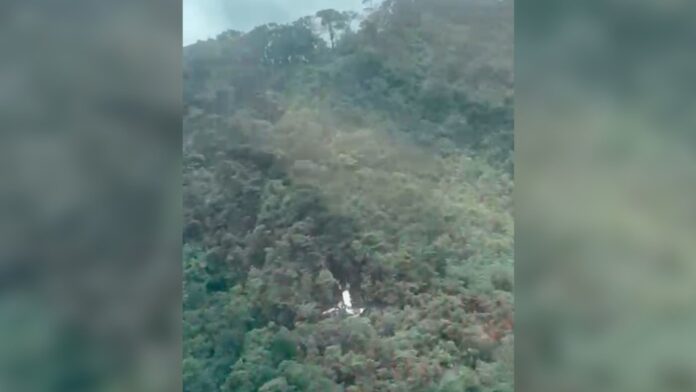 8R-YAC crash site - Photo Courtesy of GCAAA