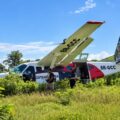 Trans Guyana Airways Aircraft Runs Off Mabaruma Runway Trans Guyana Airways’ (TGA) Cessna 208B Grand Caravan, after runway excursion